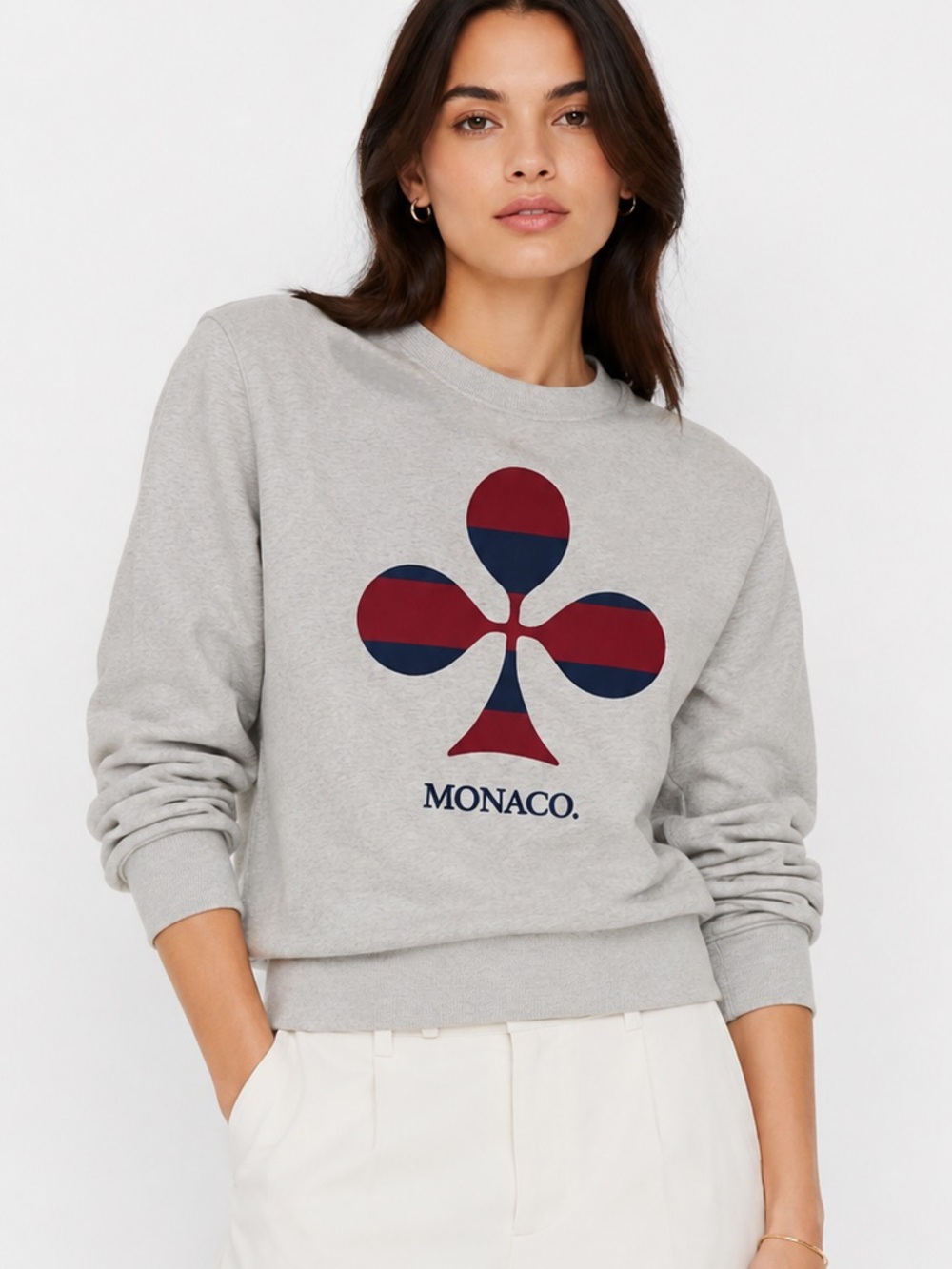 vintage Club Monaco Monaco Graphic Sweatshirt Size Small